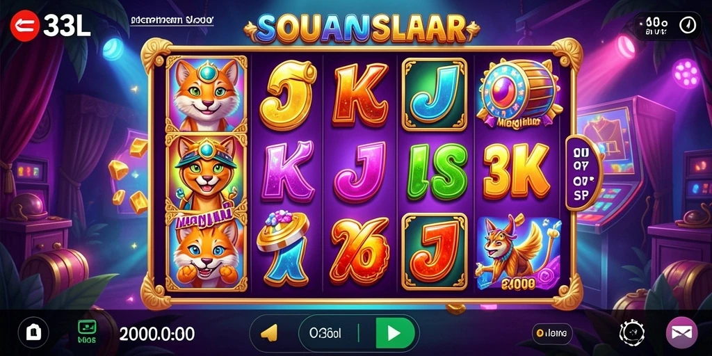 Screenshot gameplay 33L menampilkan keseruan bermain Slot.