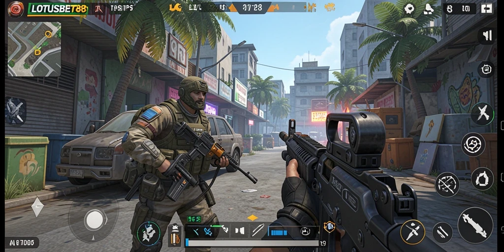 Tampilan menarik dari gameplay LOTUSBET88 yang seru dan interaktif.