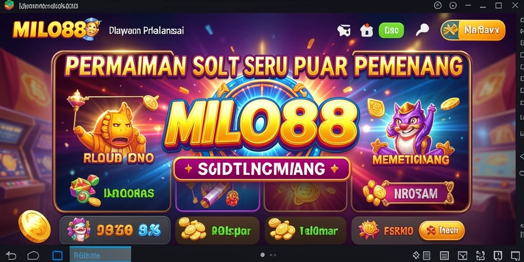 Gameplay menarik dari game Slot MILO88 dengan berbagai tema.