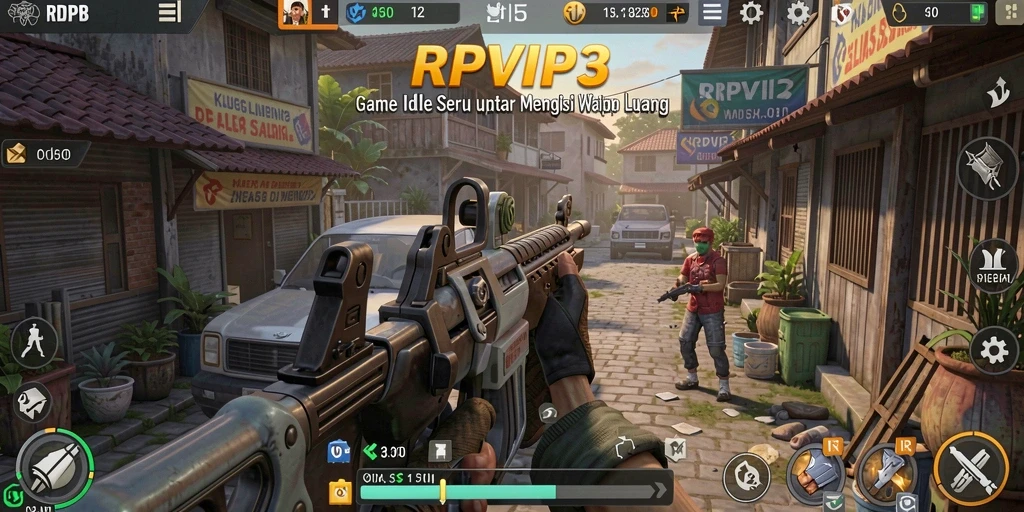 Tampilan gameplay RPVIP3 yang menarik dan interaktif.