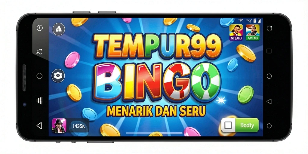 Tampilan gameplay TEMPUR99 yang menarik saat bermain Bingo.